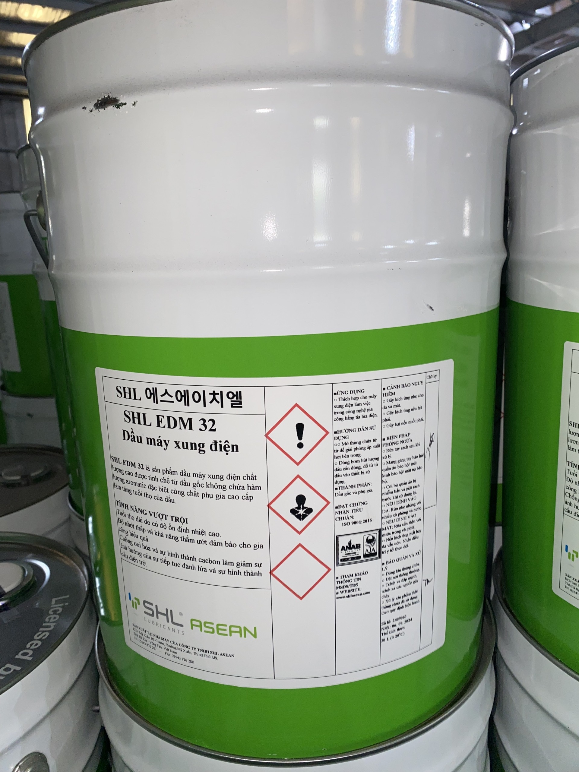 DẦU MÁY XUNG ĐIỆN SHL EDM 32 - Ảnh 2