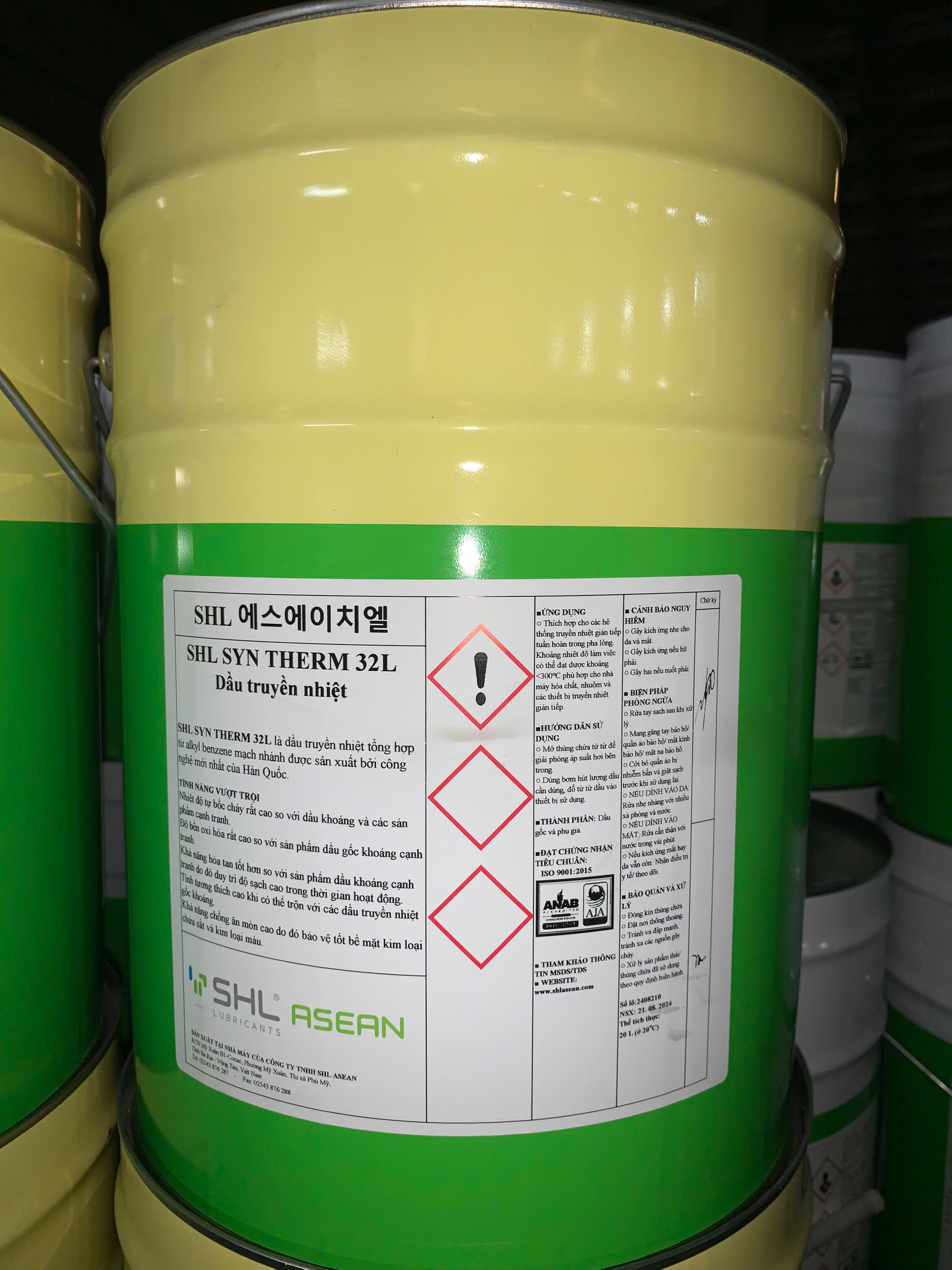 DẦU TRUYỀN NHIỆT SYN THERM 32L - Ảnh 2