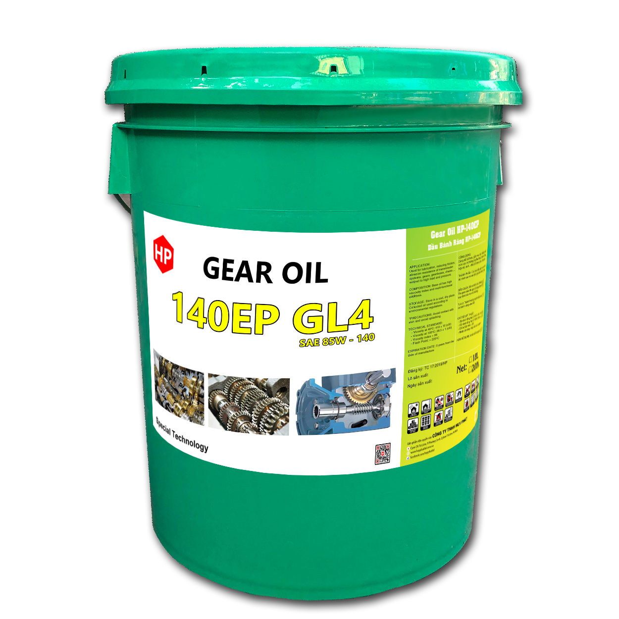 DẦU BÁNH RĂNG HP 90EP GL4-140EP GL4 - Ảnh 2
