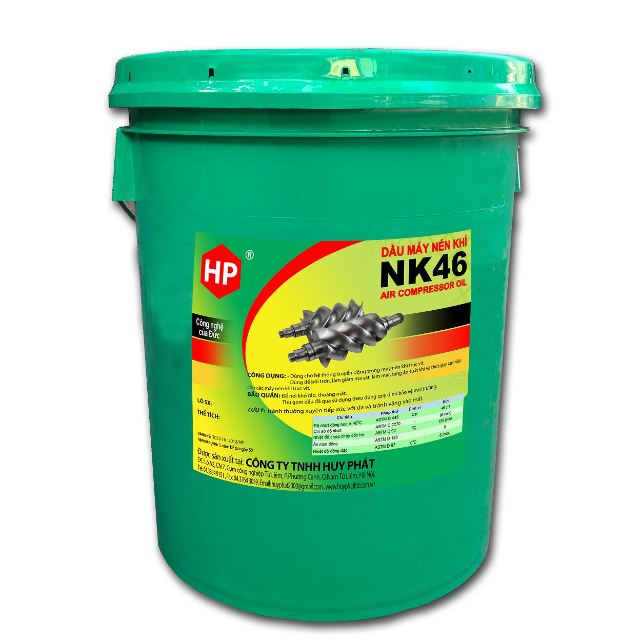 DẦU MÁY NÉN KHÍ HP NK32-NK46-NK68 - Ảnh 3