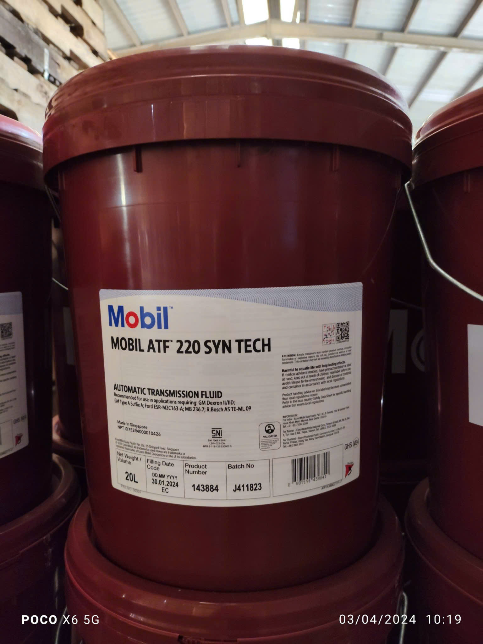 DẦU MOBIL ATF 220 SYN TECH - Ảnh 2