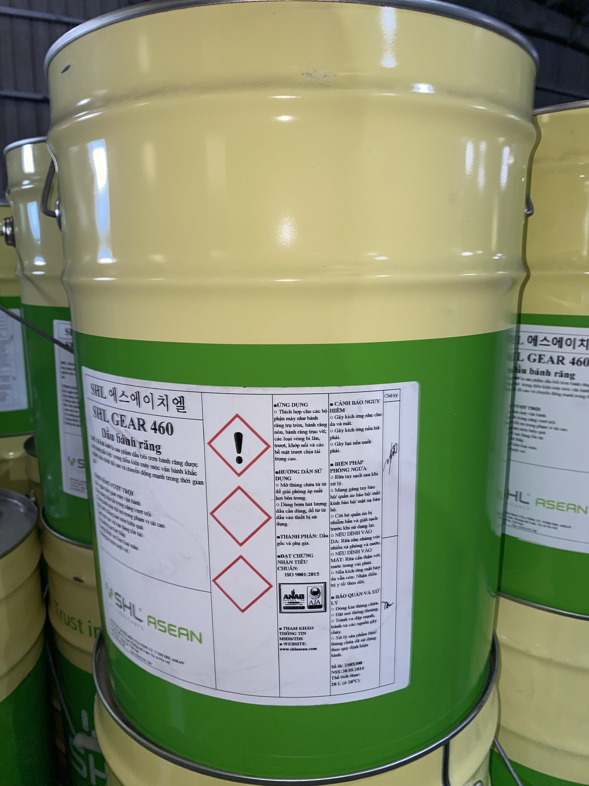 DẦU BÁNH RĂNG SHL GEAR 460 - Ảnh 2